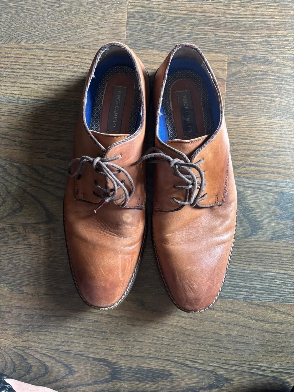 Vince Camuto sleek cognac